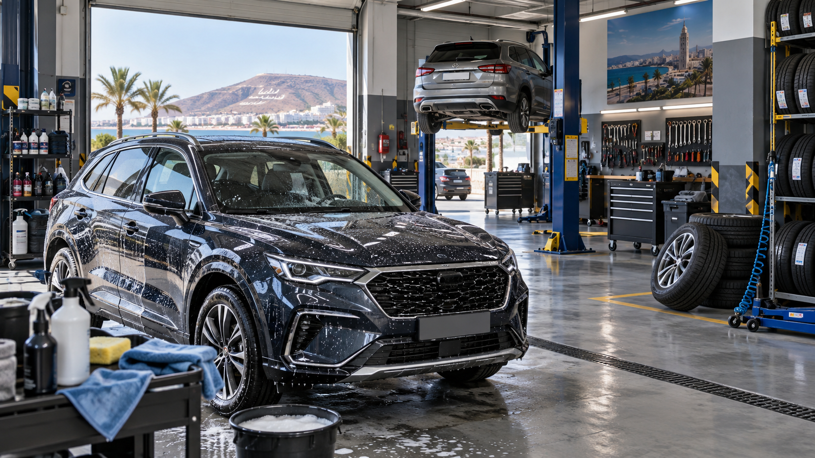 Atlas Auto workshop in Agadir