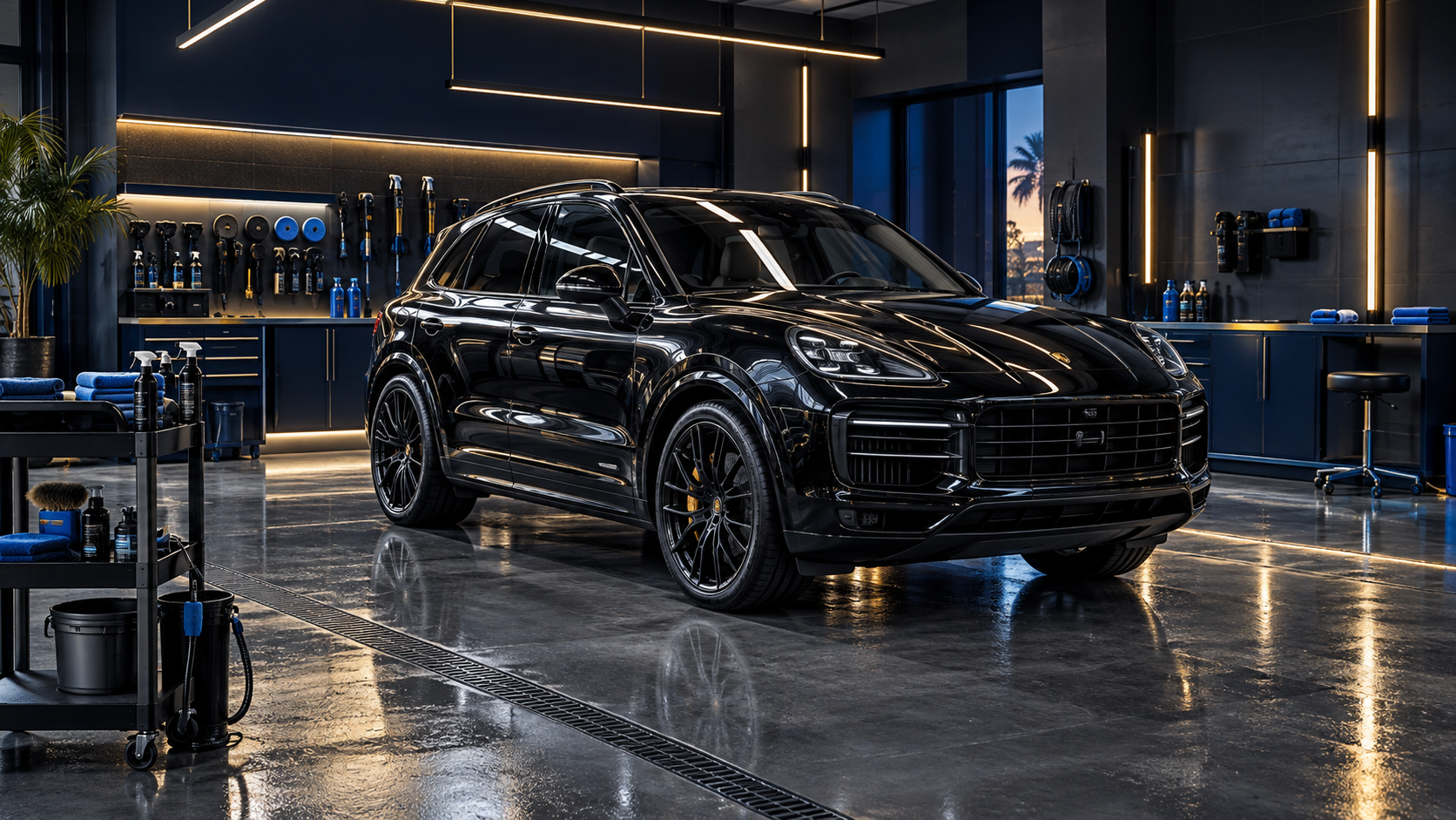 Un véhicule soigné dans l’atelier Atlas Auto